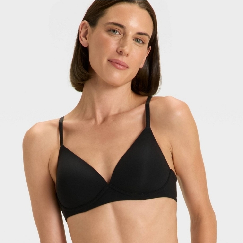 Auden Black Wireless T-Shirt Bra
